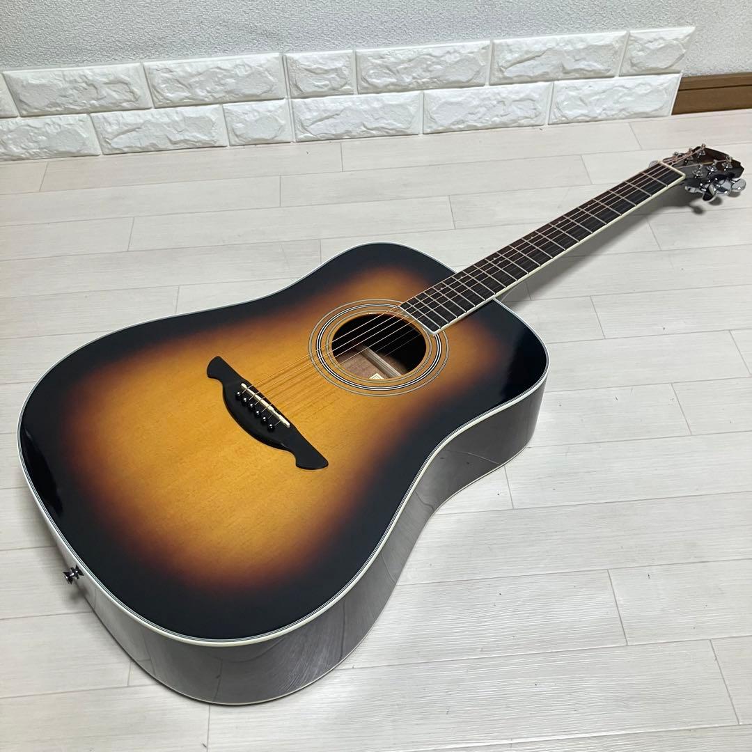 弦新品】James JD400 ジェームス アコースティックギター /ケース付 弦