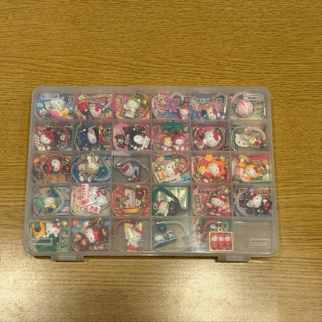 ハローキティ ご当地ストラップ 29点セット