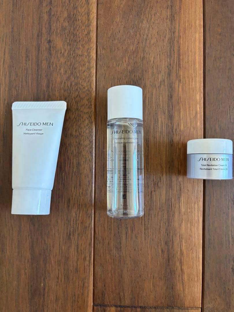 JAL ファーストクラスアメニティSHISEIDO MEN スキンケアセット☆