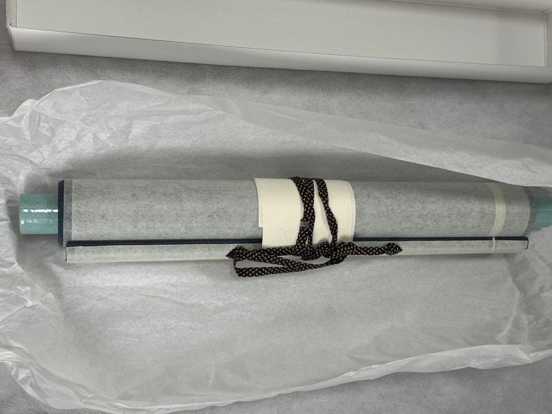 膝丸 跪坐 跪座 掛け軸 刀剣乱舞 本丸博 受注生産 つむぎ織掛け軸