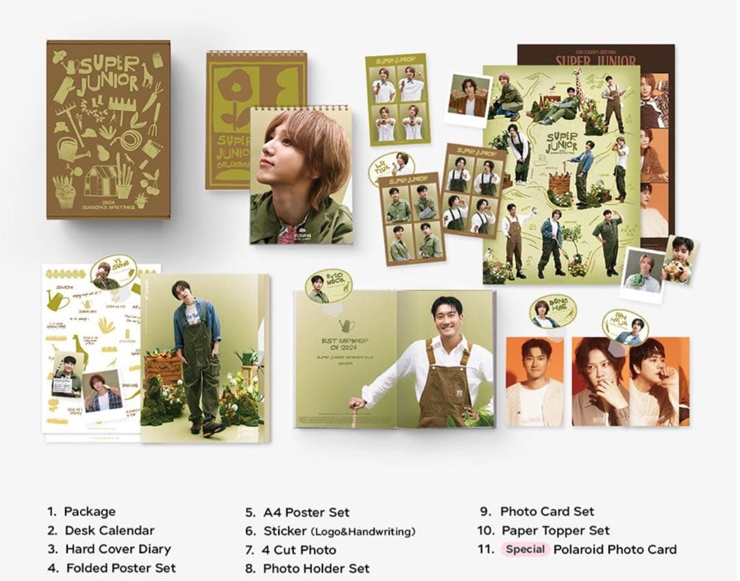 【新品】SUPER JUNIOR 2024 Season's Greetings