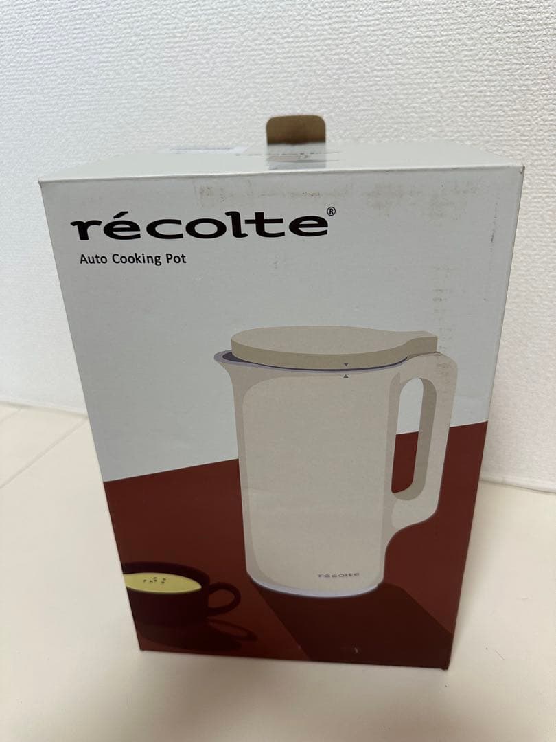 【未使用品】レコルト　自動ポット　スープメーカー