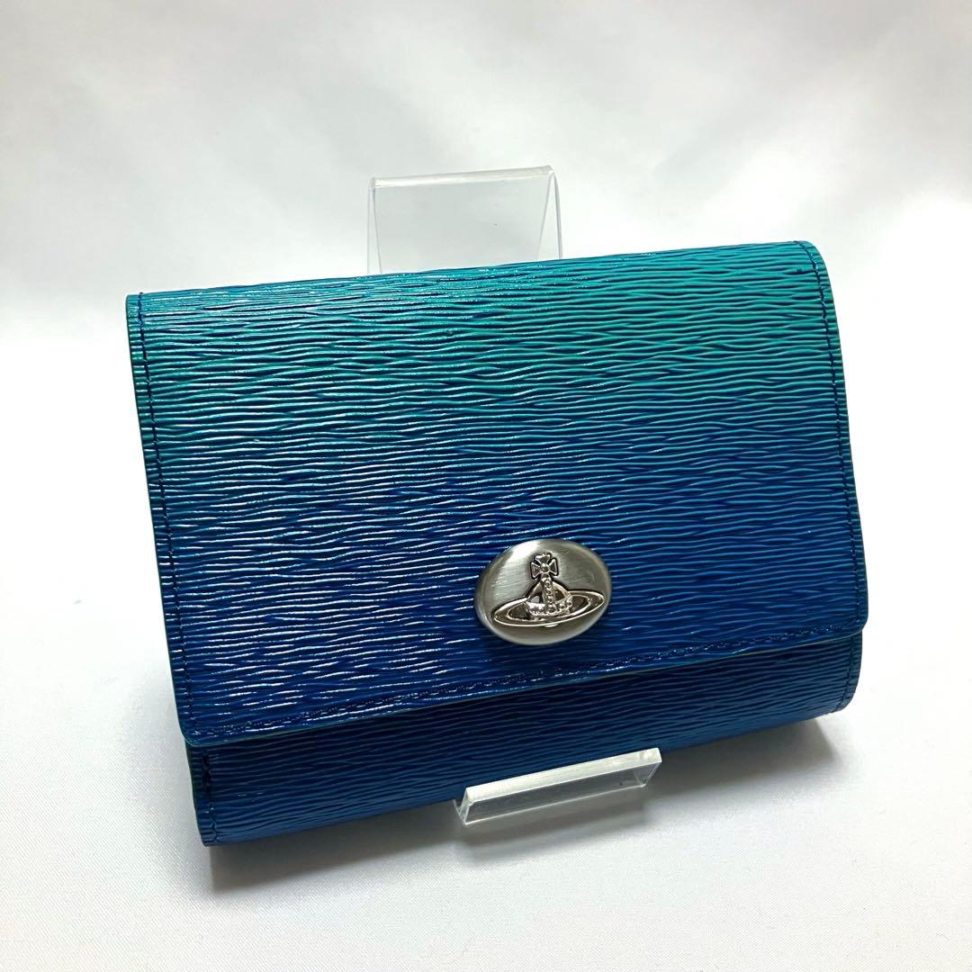 Vivienne Westwood 折財布 グラデーション 口金二つ折り財布