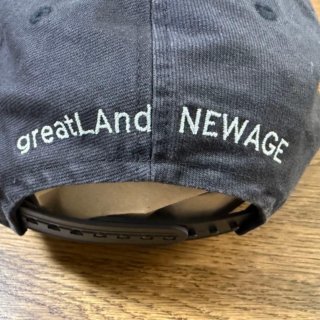 新品未使用】greatLAnd ORIGINAL cap sade white - メルカリ
