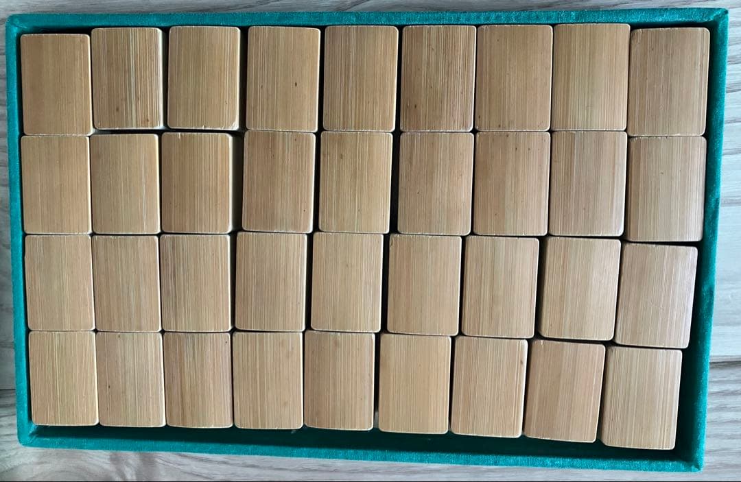 【ヴィンテージ】麻雀牌(背竹)