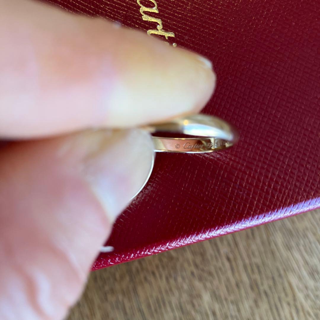 カルティエ　トリニティリング　スモールSM 56 16号(旧タイプ)