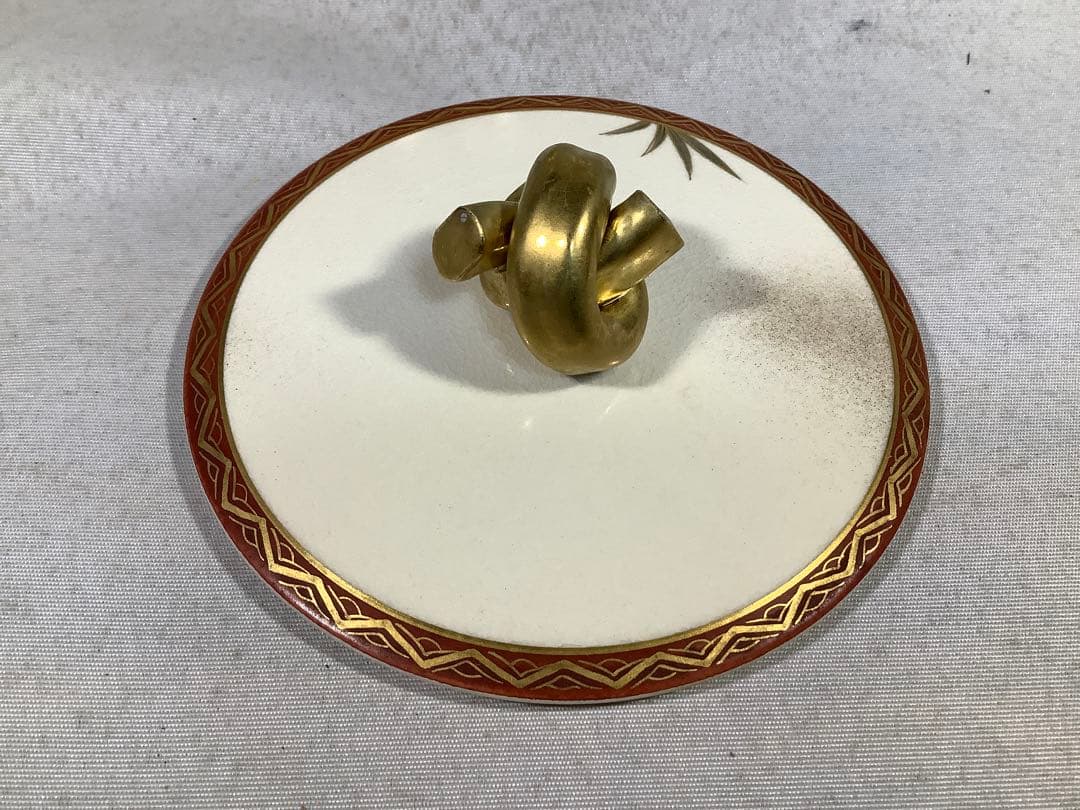 金彩 砂金袋水指 暁山 茶道具 送料無料