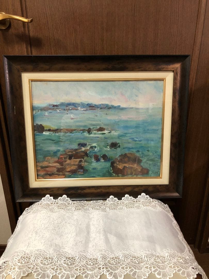 油絵（なぎ） 中村奈津希 Natsuki Nakamura 「火と油/水と油」 2025.7.26 (Sat