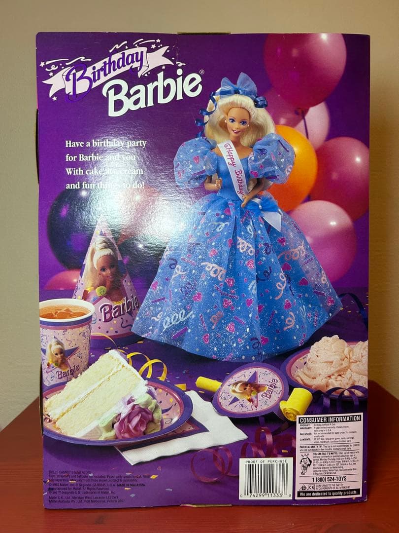 Birthday Barbie/バースデーバービー・1993年 - メルカリ