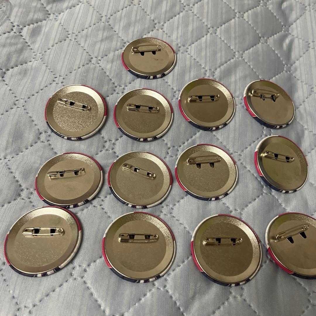 青柳冬弥缶バッジ 13個