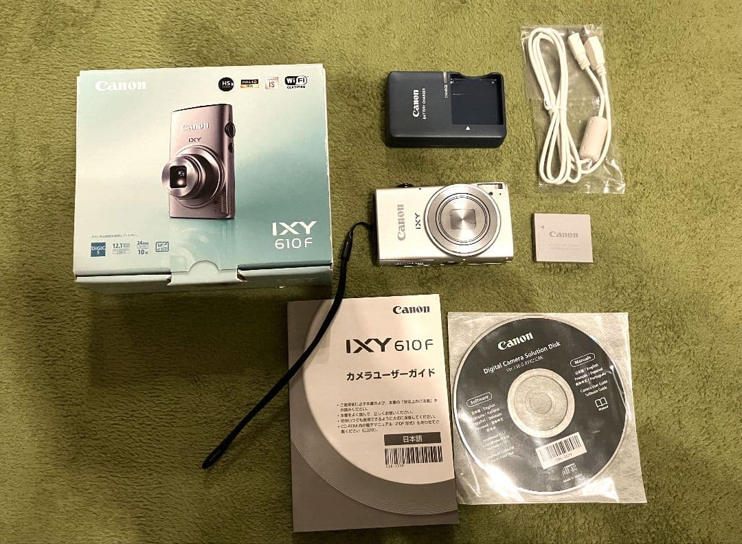 Canon IXY 610F シルバー PC1897 箱 付属品 Canon IXY 610F シルバー