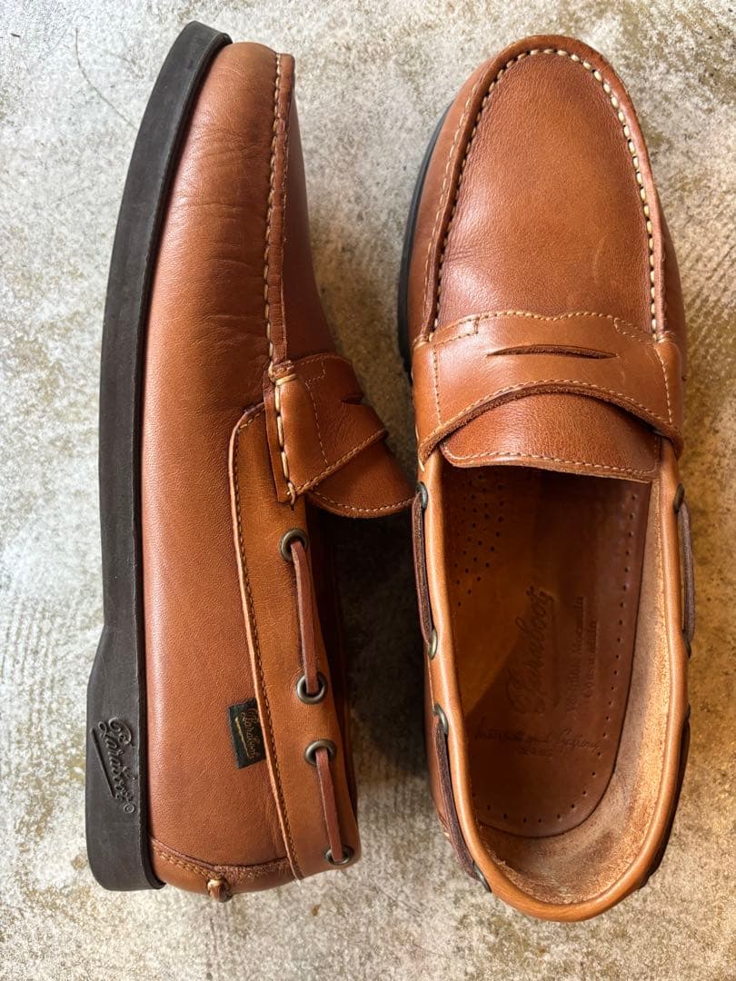 【ビームス別注】【新品未使用】パラブーツ　Corsica マロン 25.5cm