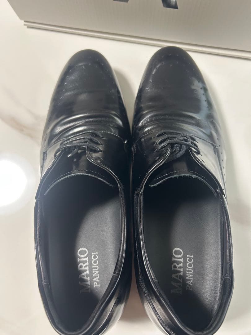 牛革シークレットビジネスシューズ NO20 26.5cm