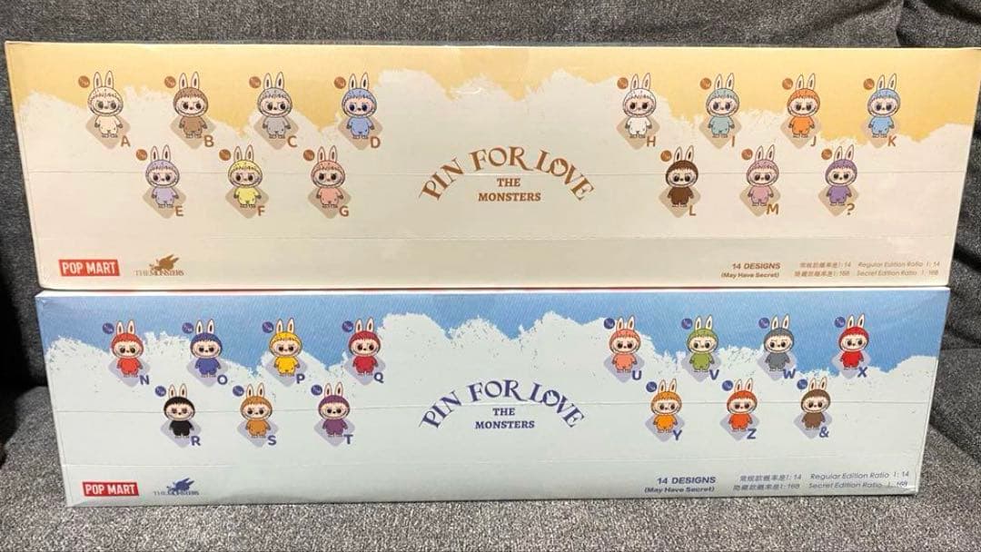 未開封 ラブブ PIN FOR LOVE アソートボックス2箱セット