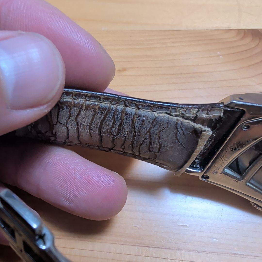 Hamilton ベンチュラスケルトン自動巻き時計 シルバー、箱無し