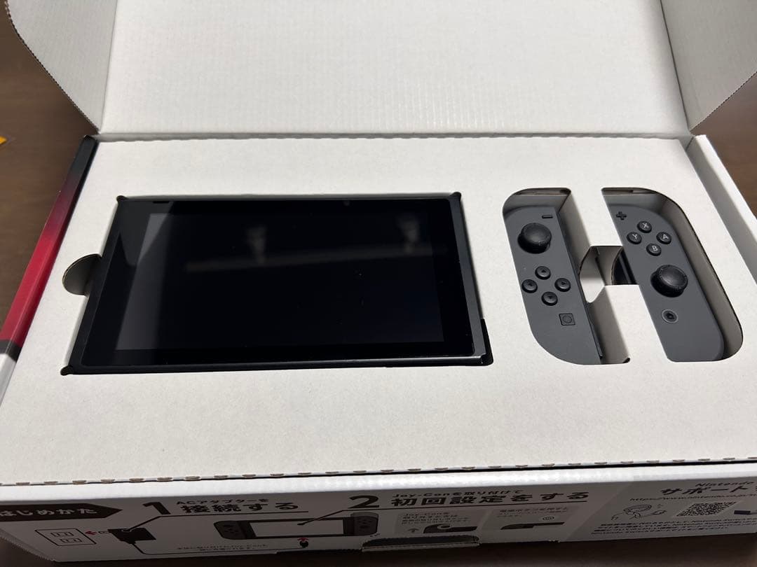Nintendo Switch 初期型 グレー 本体一式 動作品