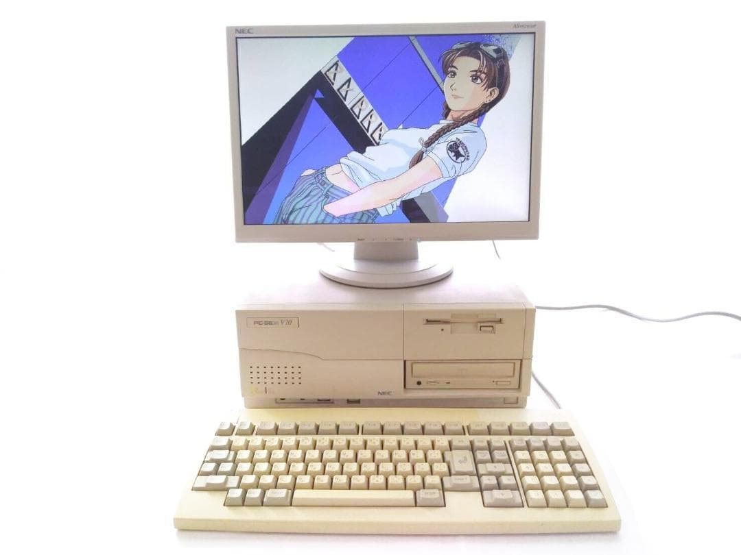 NEC PC-9821 V10 MSDOS CFカードパソコン 本体 フルメン NEC PC-9821 V10 MSDOS CFカードパソコン 本体 フルメン