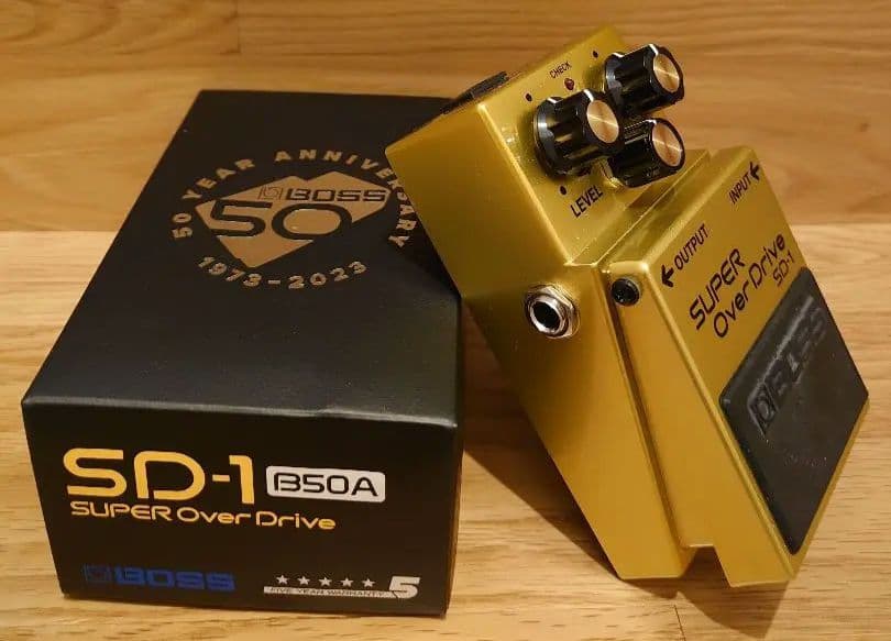BOSS SD-1 B50A 50周年 エフェクター オーバードライブ