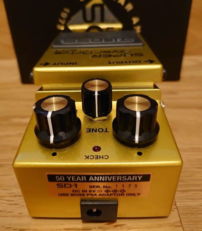 BOSS SD-1 B50A 50周年 エフェクター オーバードライブ