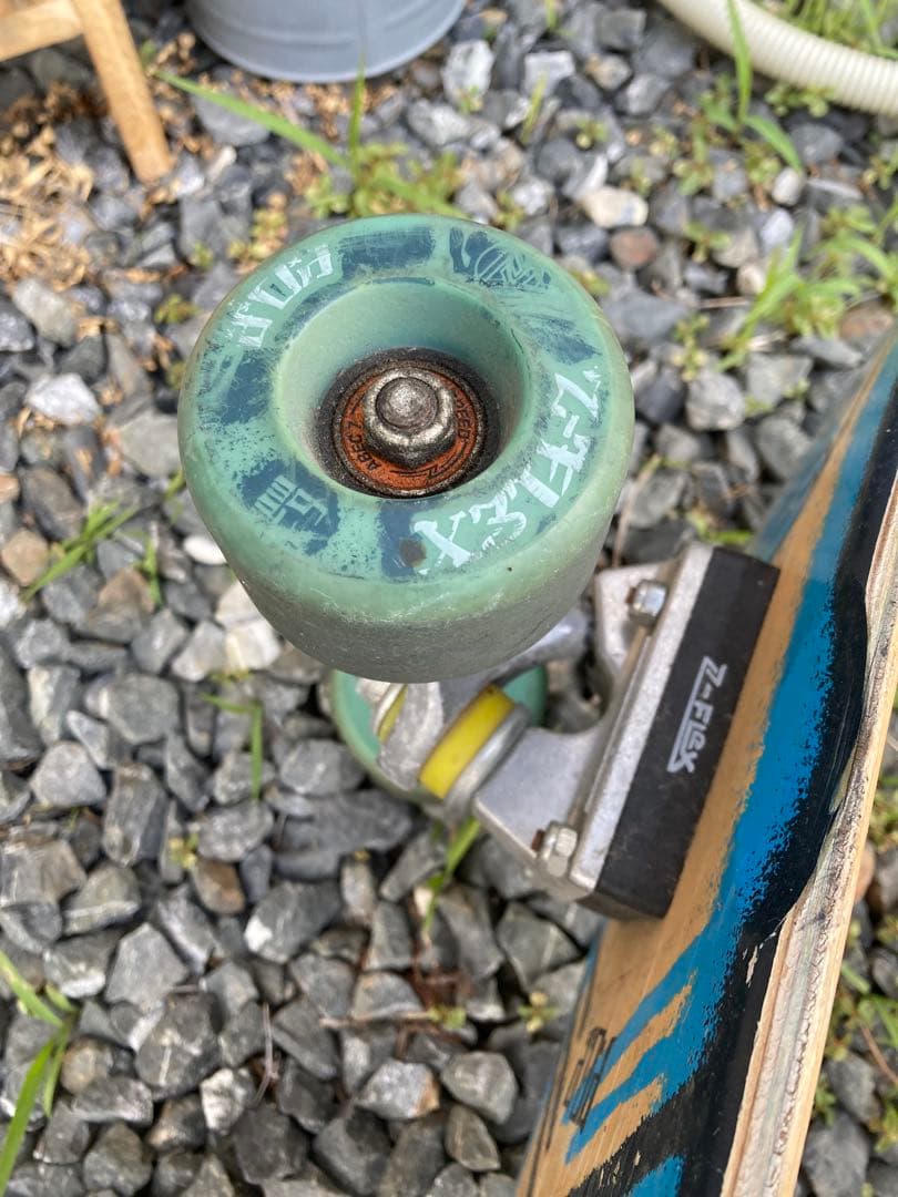 ブギーさん専用Z-Flex スケートボード 青/ベージュ