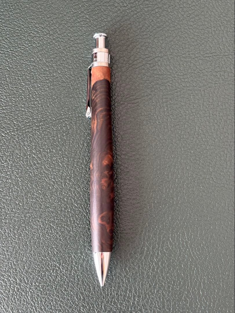 【イベント杢】工房楔 黒檀こぶ杢 ペンシル楔 0.5mm（固定式口金付き）