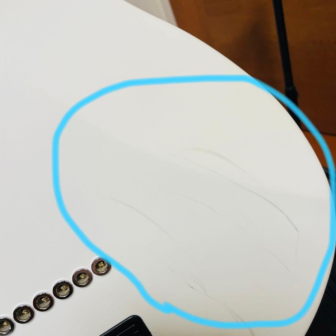 FGN フジゲン EFL-DE レスポール　マット　ホワイト　エレキギター