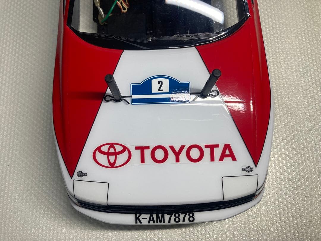 タミヤ　TT-02 シャーシ　セリカボディ付き