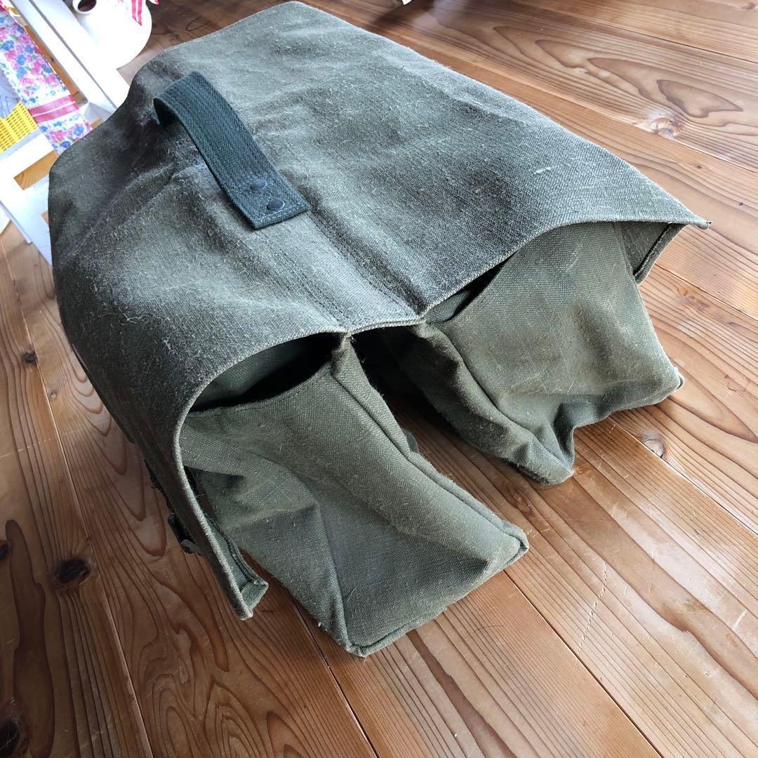 ミリタリー バッグ 赤十字マーク付き