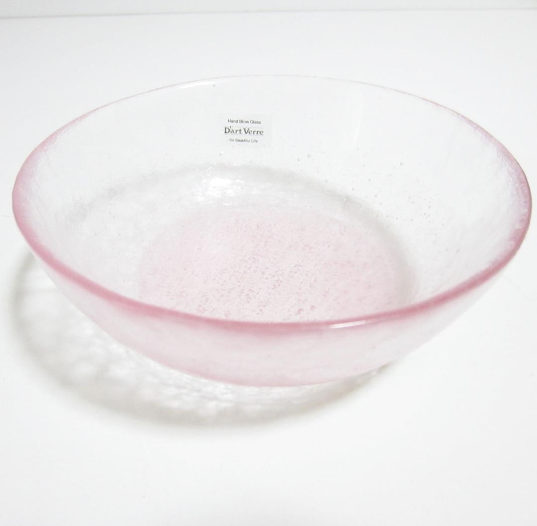 貴重なお品【未使用】D´art Verreハンドメイド 上越クリスタル 小鉢5点