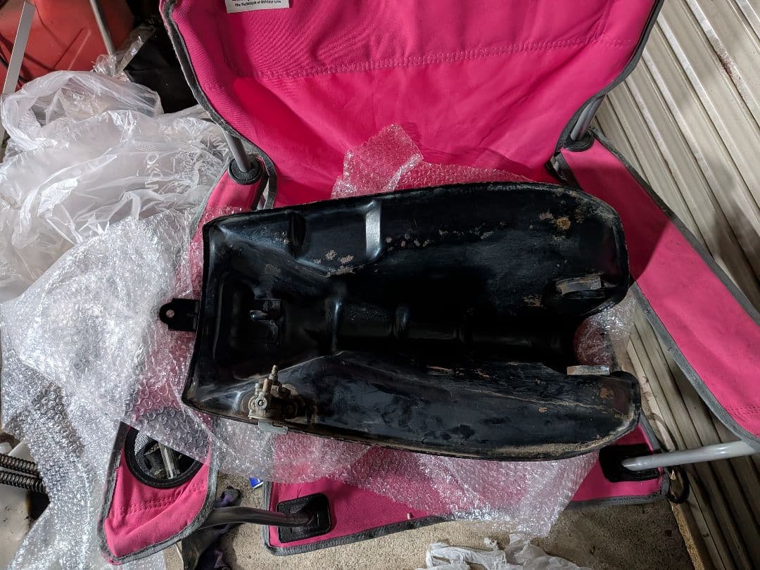 Z400FX 純正タンク E4 当時物