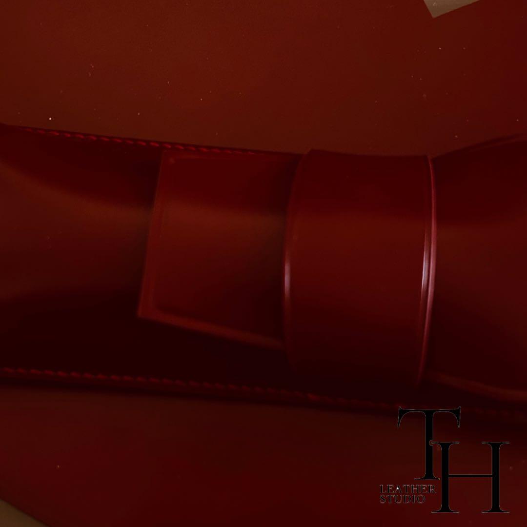 コードバン　名刺入れ　新喜皮革　バーガンディ　3個セット