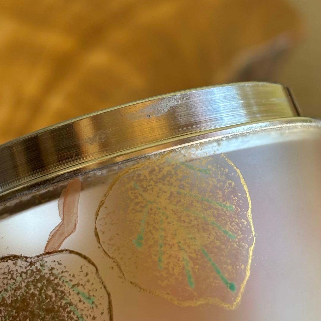 義山 硝子 棗 水崎長寿 紫陽花 共箱 茶道具