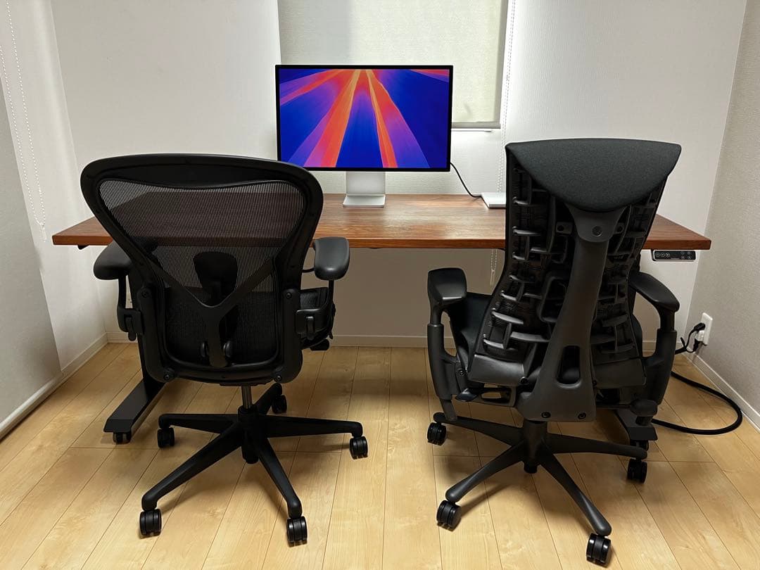 FLEXISPOT E7 ウォールナット無垢天板 190cm