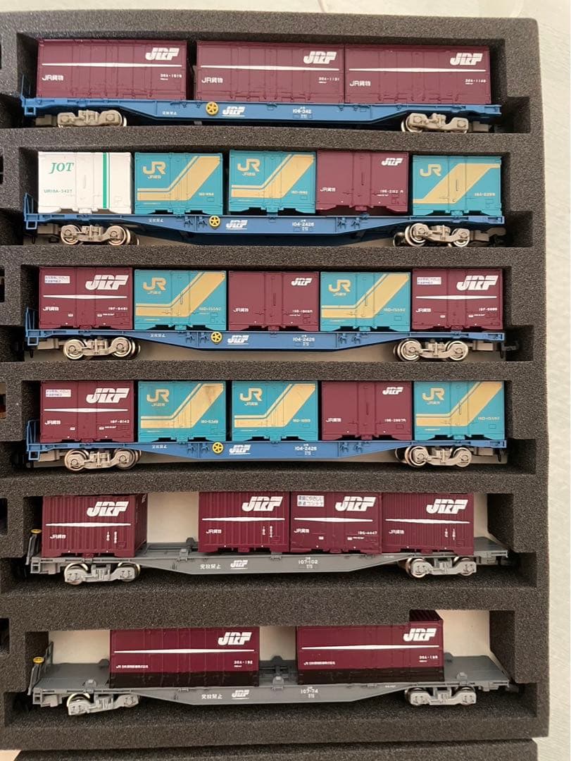 TOMIX Nゲージ コンテナ車12両