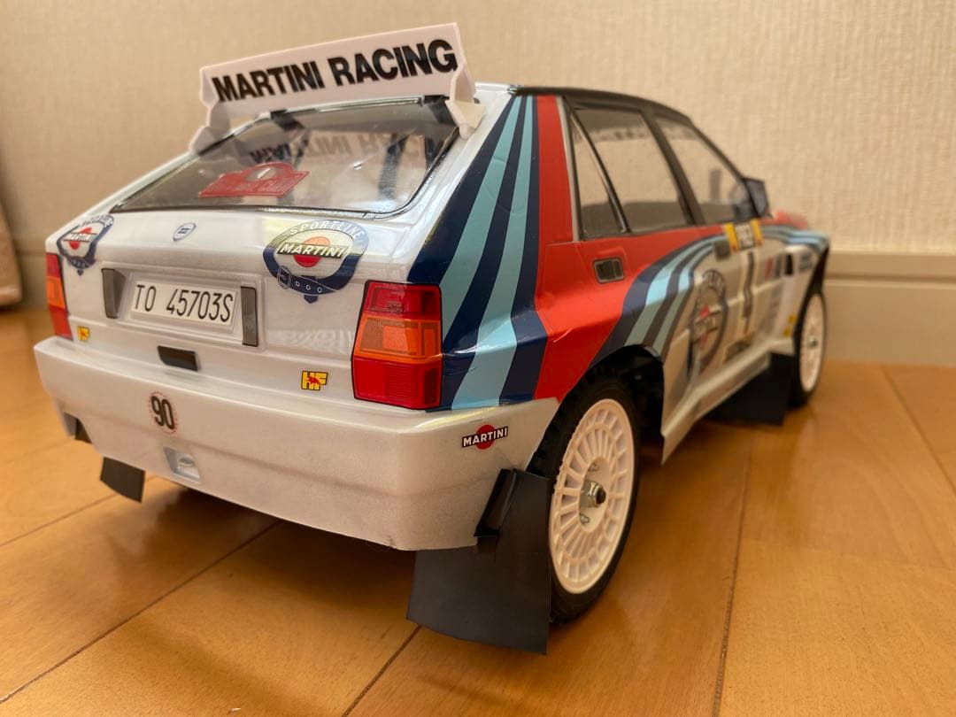 お値下げ⭐︎ランチア　デルタ　インテグラーレ　1/10電動RC.4WDラリーカー