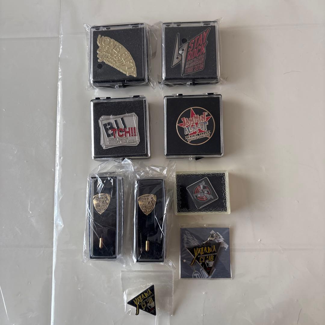 矢沢永吉SS席限定ピンバッチ YAZAWAクラブピンバッチ 矢沢永吉SS席限定ピンバッチ YAZAWAクラブピンバッチ 矢沢永吉