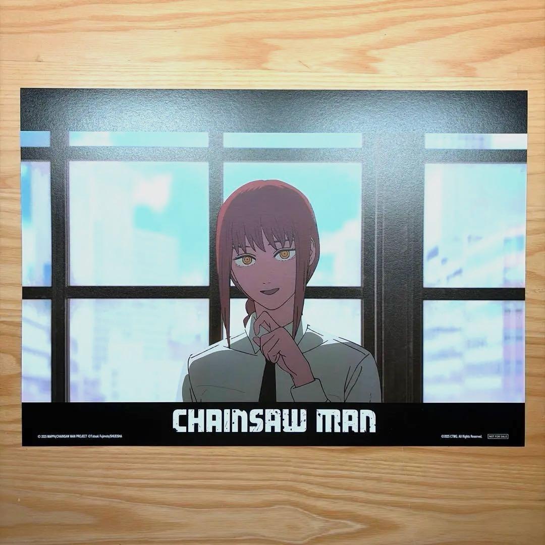 台湾限定 劇場版 チェンソーマン レゼ編 マキマ A3 ポスター 香り付き