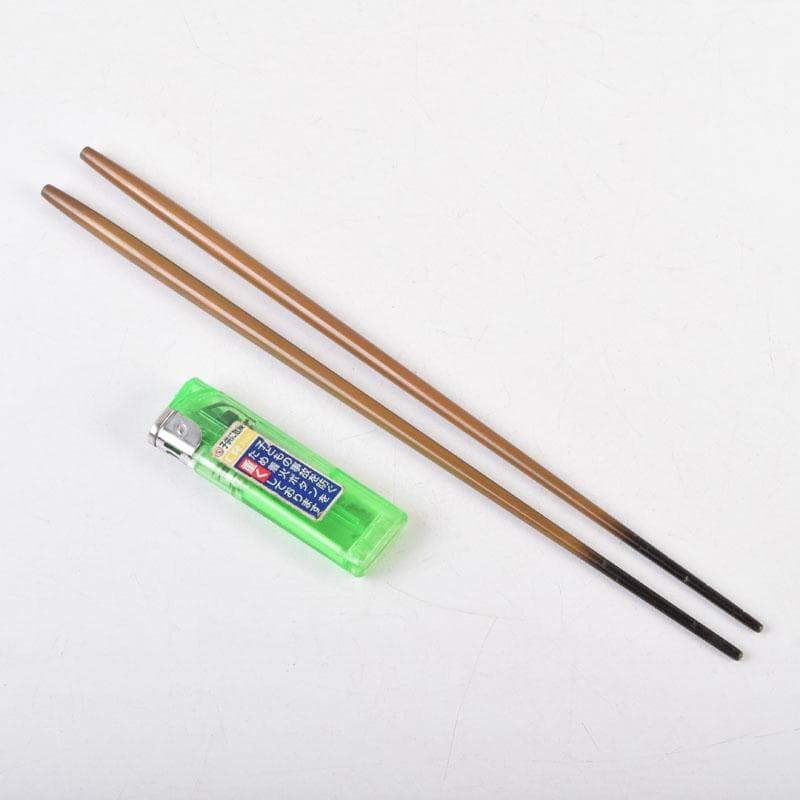 茶道具 金屋 金谷五郎三郎作 黄銅 銀頭大根式 火箸 共箱 N 9215 美術品