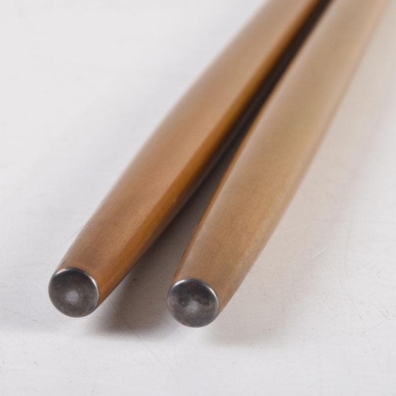 茶道具 金屋 金谷五郎三郎作 黄銅 銀頭大根式 火箸 共箱 N 9215 - メルカリ