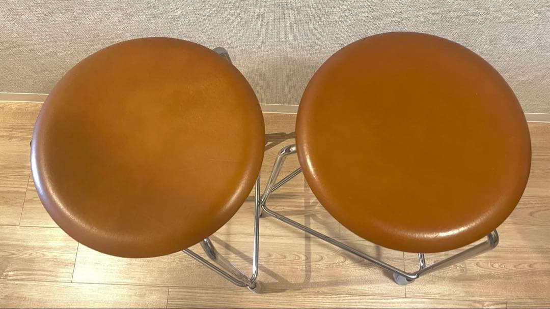 フリッツハンセン　スツール二脚セット