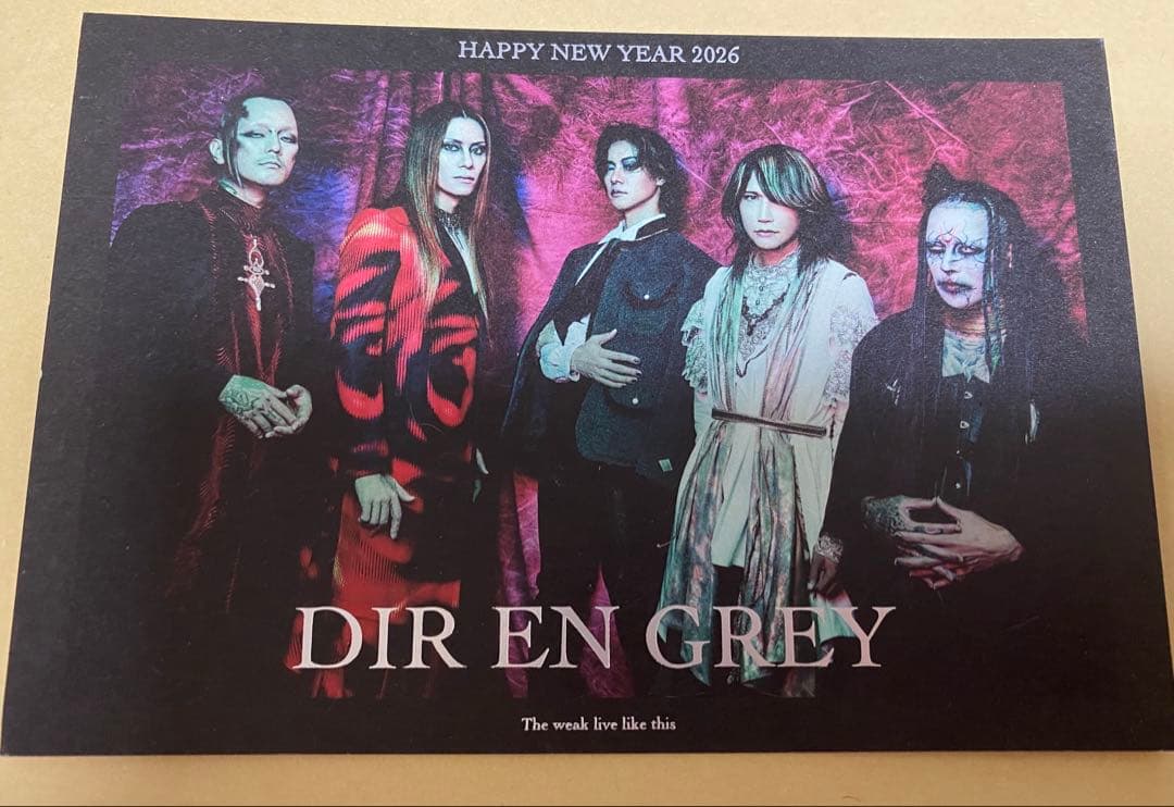 DIR EN GREY 2026年賀状 - メルカリ