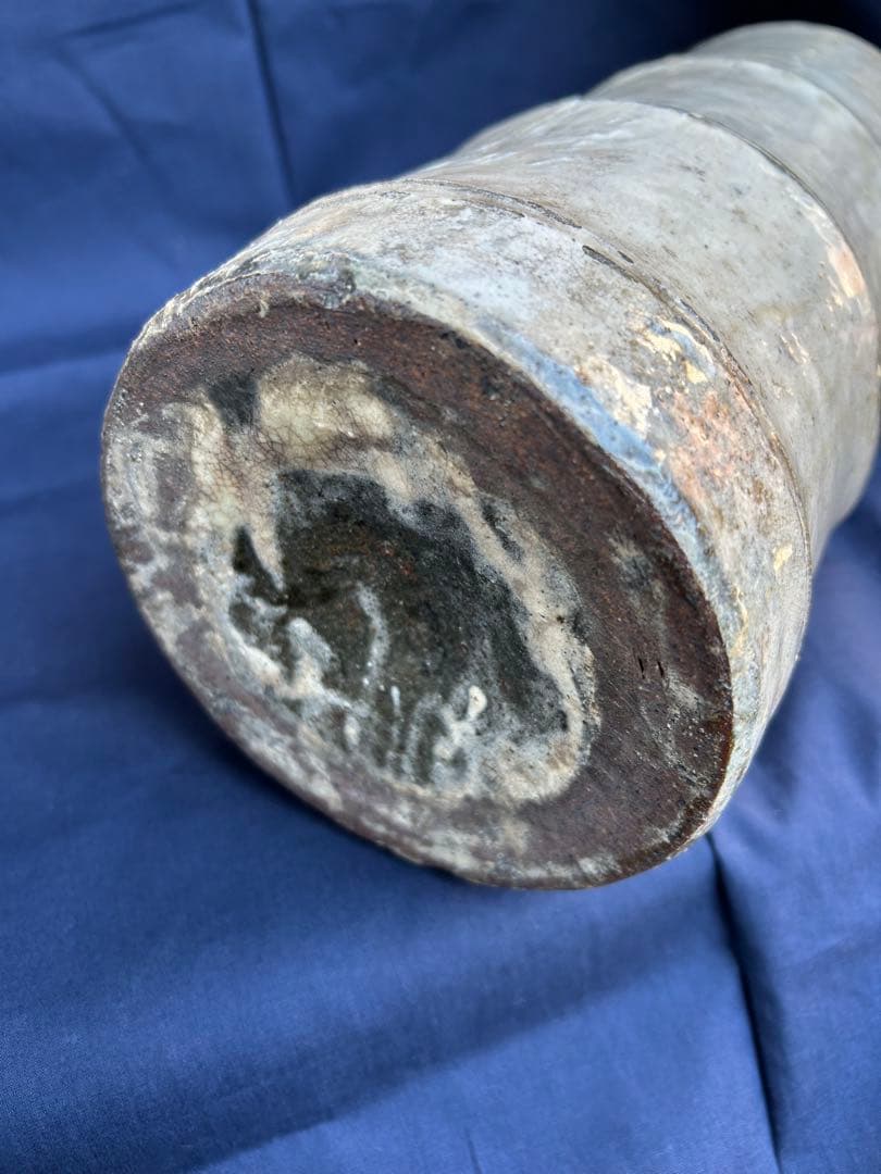 ◎ 粉引花器 時代物 茶器 床飾 骨董