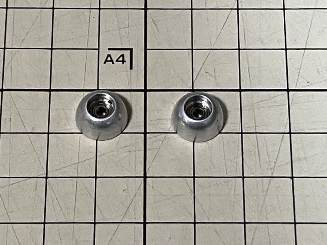 ミニ四駆ダンガンレーサー11mm アルミベアリングローラー パッシングタイプ