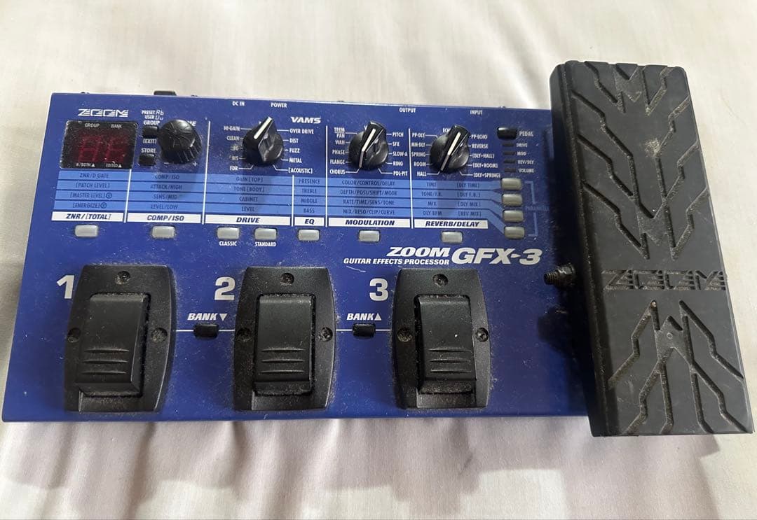 ZOOM GFX-3 ギター　マルチエフェクター ZOOM GFX-3 ギター マルチエフェクター ZOOM GFX-3 ギター マルチ