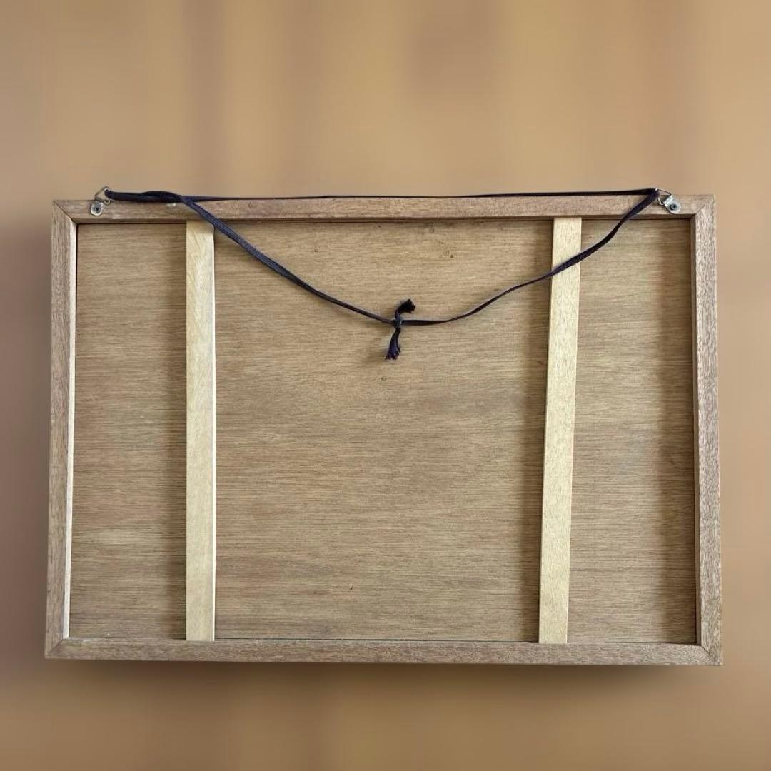 滝平二郎 版画 少女 直筆サイン入り