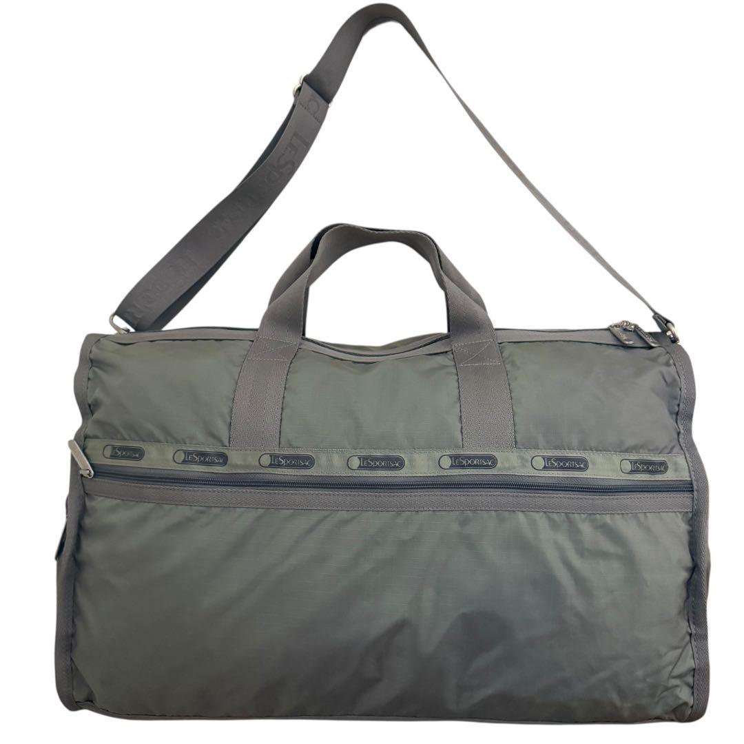 未使用級✨レスポートサック　ボストンバッグ　2way カーキ　ナイロン　大容量