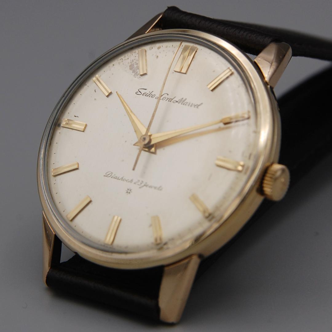 【OH済み】セイコー ロードマーベル 手巻時計 15023E SD アンティーク