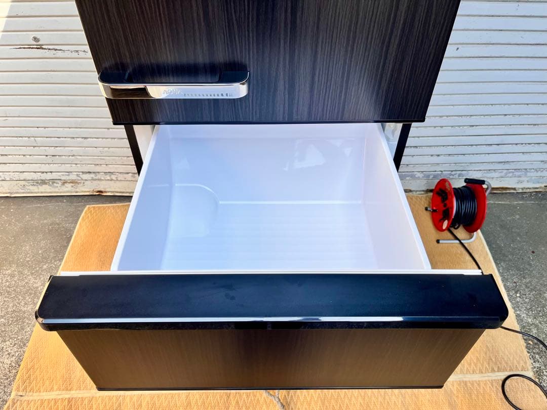 ① 23年製 AQUA ノンフロン冷凍冷蔵庫 AQR-V37P(K) 368L