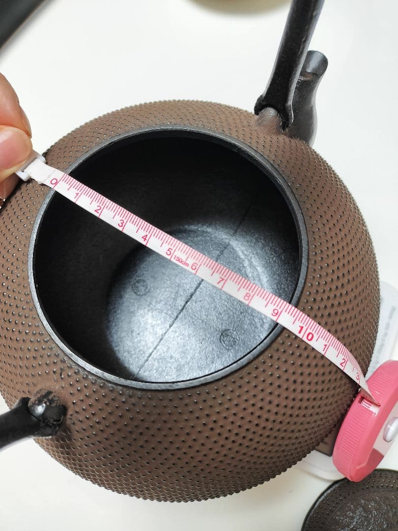 骨董品 作家品 未使用南部盛栄堂販売 南部秀山 佐藤勝弘作 15型アラレ