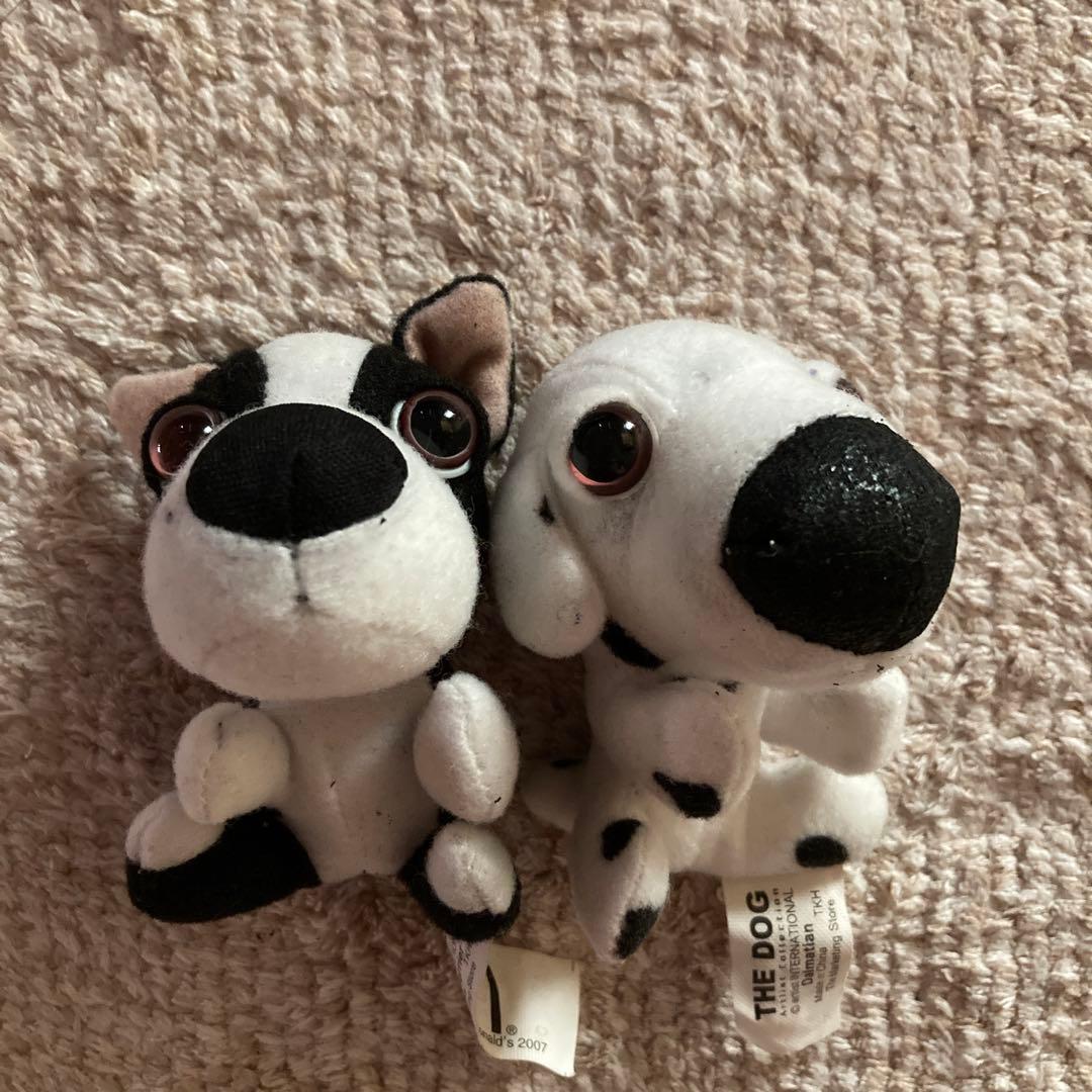 ぬいぐるみマクドナルドTHE DOG ブルドッグマックトイハッピー